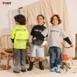 summer cotton kids clothes for boys and girls