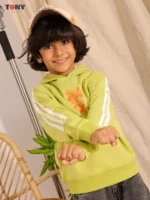 ⁦هودي قطني صيفي للأولاد: 3 تصاميم رياضية⁩ - الصورة ⁦2⁩