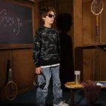 Boys Summer Cotton FPOMWT Crewneck