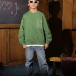 تي شيرت صيفي للأولاد من القطن مع جيب عملي: 3 أنماط تكتيكية