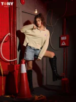 3 Chic Styles: Girls Summer Cotton Half-Zip for 2026 - Image 4