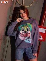 3 Playful Looks: Girls Summer Cotton Chip Hoodie for 2026 - Image 4