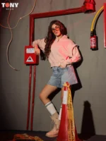 Cozy Colors: Girls Melton Half-Zip Sweatshirt for Winter 2026 - Image 3